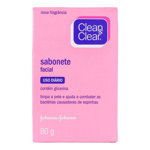 Sabonete Facial Clean Clear 80g 3 Unidades Sabonete Facial Clean Clear 80g 3 Unidades