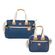 Bolsa Sacola + Frasqueira Térmica Classic Marinho - MB Baby
