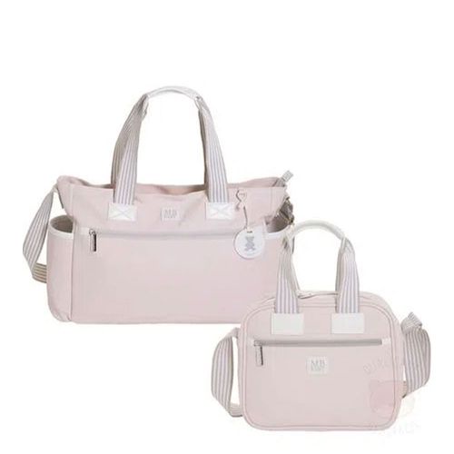 Bolsa Sacola + Frasqueira Térmica Classic Rosa - MB Baby Bolsa Sacola + Frasqueira Térmica Classic Rosa - MB Baby