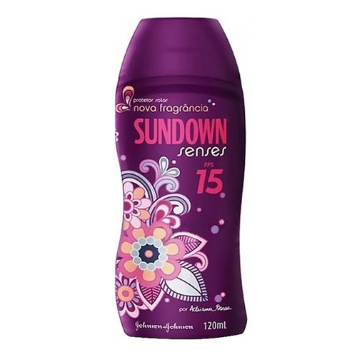 Protetor Solar Sundown Senses FPS15 120ml Protetor Solar Sundown Senses FPS15 120ml