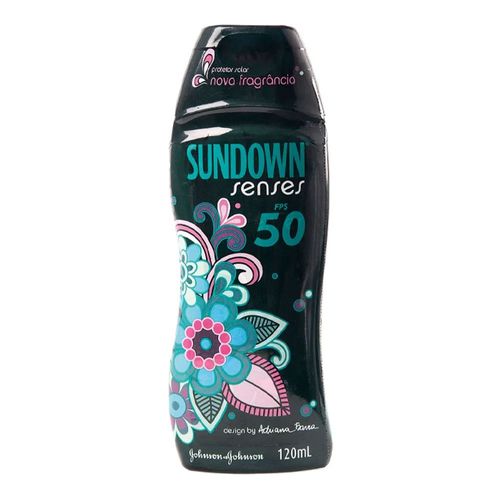 Protetor Solar Sundown Senses FPS50 120ml Protetor Solar Sundown Senses FPS50 120ml