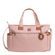 Bolsa Sacola para bebê Quadriculado Rosa - MB Baby