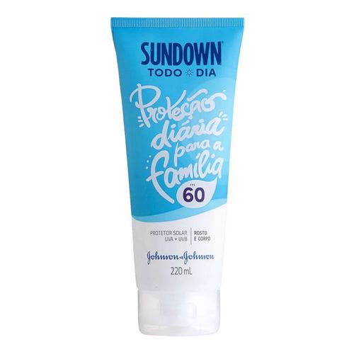 Protetor Solar Sundown Todo Dia FPS 60 220ml Protetor Solar Sundown Todo Dia FPS 60 220ml