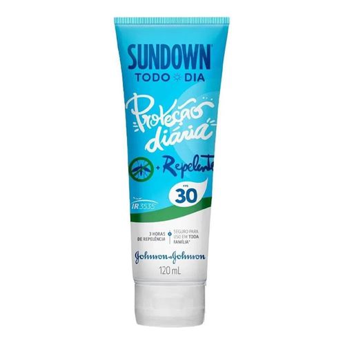 Protetor Solar Sundown Todo Dia FPS30 Com Repelente 120ml Protetor Solar Sundown Todo Dia FPS30 Com Repelente 120ml