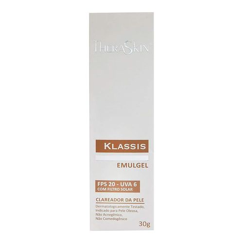 Creme Clareador Klassis Emulgel 25g Creme Clareador Klassis Emulgel 25g