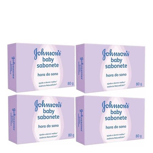 Sabonete Johnson's Baby Hora do Sono 80g 4 Unidades Sabonete Johnson's Baby Hora do Sono 80g 4 Unidades