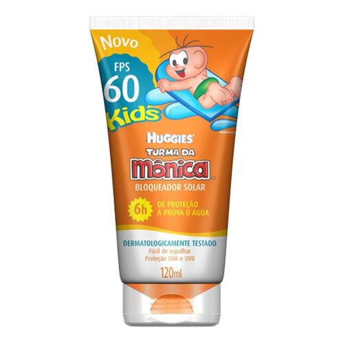 Protetor Solar Turma da Mônica Kids FPS60 120ml Protetor Solar Turma da Mônica Kids FPS60 120ml