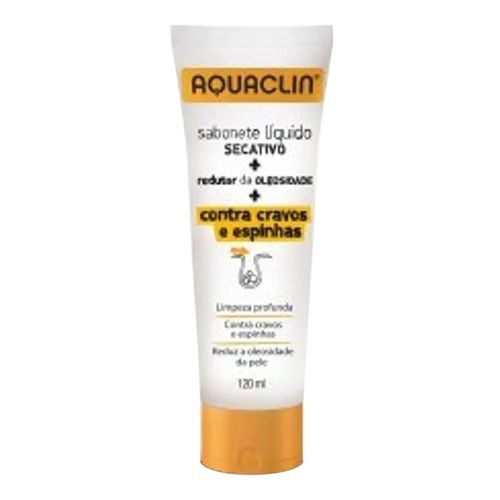Sabonete Aquaclin Líquido Secativo 120ml Sabonete Aquaclin Líquido Secativo 120ml