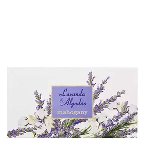 Sabonete Barra Lavanda & Algodão Mahogany 130g x 3 un Sabonete Barra Lavanda & Algodão Mahogany 130g x 3 un