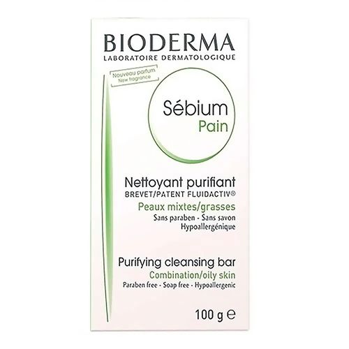 Sabonete Bioderma Sebium Pain Nettoyant Purifiant 100g