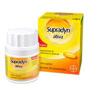 Suplemento Vitamínico Supradyn Ativa c/ 30 Comprimidos