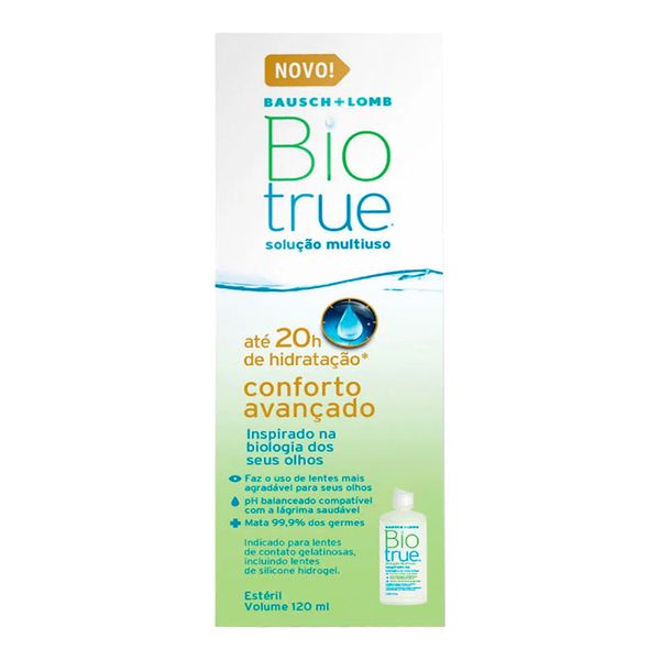 Biotrue Solução Multiuso 120ml