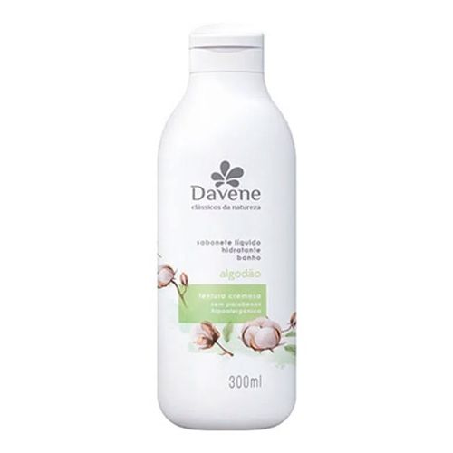 Sabonete Líquido Corporal Davene Algodão 300ml Sabonete Líquido Corporal Davene Algodão 300ml