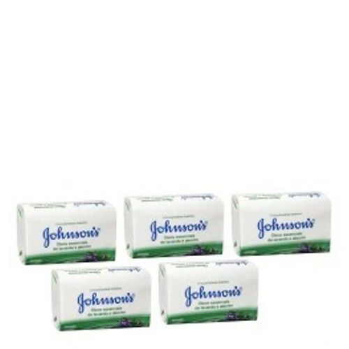 Sabonete Johnson’s Lavanda e Alecrim 90g 5 Unidades