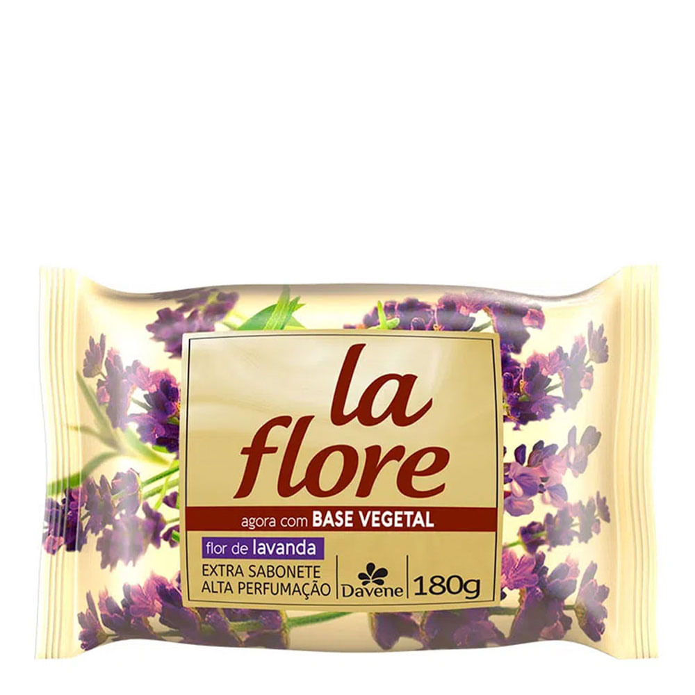 Sabonete La Flore Davene Flor de Lavanda 180g - Drogaria Sao Paulo