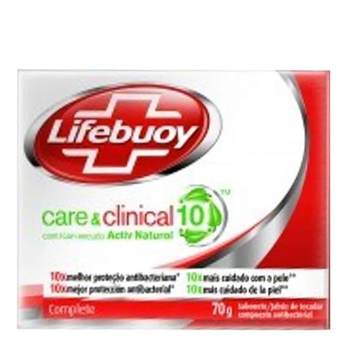 Sabonete Lifebuoy Complete Clinical 70g Sabonete Lifebuoy Complete Clinical 70g