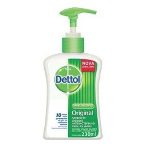 Sabonete Líquido Dettol Original - 230ml Sabonete Líquido Dettol Original - 230ml
