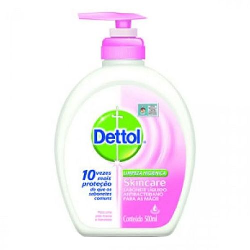 Sabonete Líquido Dettol Skincare Hidratação Essencial 500ml
