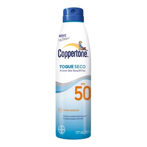 Protetor Solar Coppertone Oil Free Spray FPS 50 177ml Protetor Solar Coppertone Oil Free Spray FPS 50 177ml