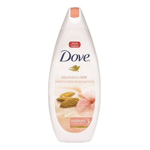 Sabonete Líquido Dove Delicious Care Leite de Amêndoas 250ml