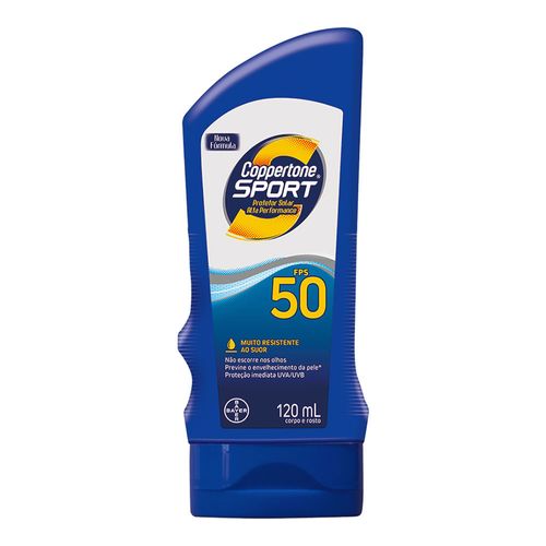 Protetor Solar Coppertone Sport FPS 50 120ml Protetor Solar Coppertone Sport FPS 50 120ml