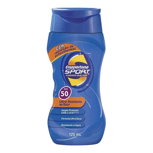 Protetor Solar Coppertone Sport FPS 50 125ml Protetor Solar Coppertone Sport FPS 50 125ml