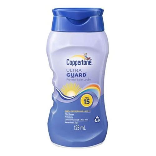 Protetor Solar Coppertone Ultraguard FPS 15 125ml Protetor Solar Coppertone Ultraguard FPS 15 125ml