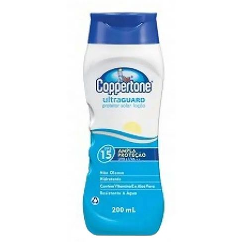 Protetor Solar Coppertone Ultraguard FPS 15 200ml Protetor Solar Coppertone Ultraguard FPS 15 200ml
