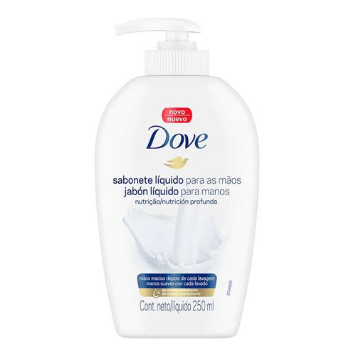 Sabonete Líquido Dove Hand Wash Pump Nutrição Profunda 250ml Sabonete Líquido Dove Hand Wash Pump Nutrição Profunda 250ml