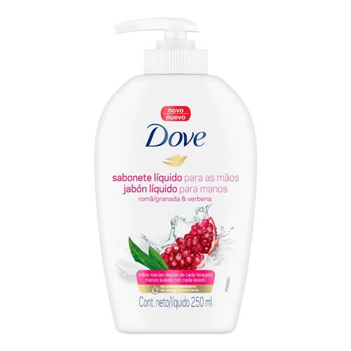 Sabonete Liquido Dove Hand Wash Pump Romã E Verbena 250ml Sabonete Liquido Dove Hand Wash Pump Romã E Verbena 250ml
