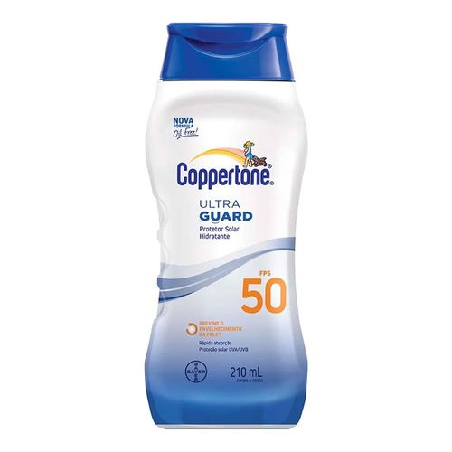 Protetor Solar Coppertone Ultraguard Loção FPS50 210ml Protetor Solar Coppertone Ultraguard Loção FPS50 210ml