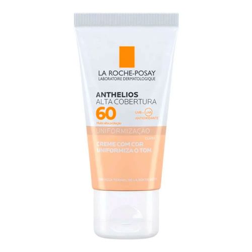 Protetor Solar Cor Clara La Roche-Posay Anthelios Alta Cobertura FPS 60 50ml Protetor Solar Cor Clara La Roche-Posay Anthelios Alta Cobertura FPS 60 50ml
