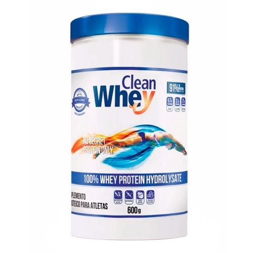 100% Whey Hidrolisado 600g Sem Sabor - Clean Whey 100% Whey Hidrolisado 600g Sem Sabor - Clean Whey