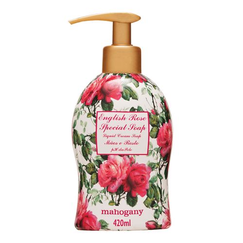 Sabonete Líquido English Rose Mahogany 420ml Sabonete Líquido English Rose Mahogany 420ml