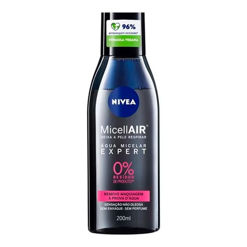 Água Micelar Bifásica Nivea Micellair Expert 200ml Água Micelar Bifásica Nivea Micellair Expert 200ml