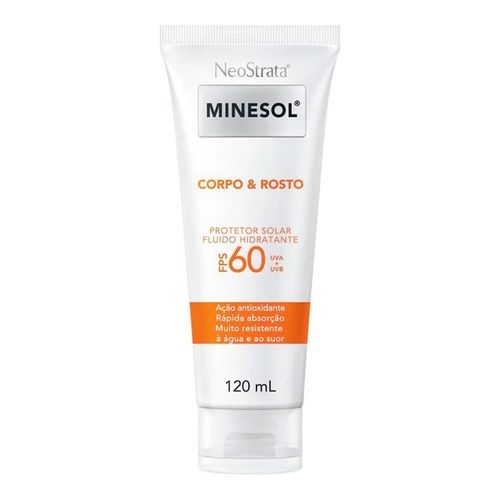 Protetor Solar Corporal Neostrata Minesol Corpo&Rosto FPS60 120ml Protetor Solar Corporal Neostrata Minesol Corpo&Rosto FPS60 120ml