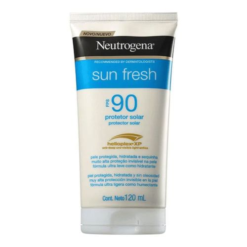 Protetor Solar Corporal Neutrogena Sun Fresh FPS90 120ml Protetor Solar Corporal Neutrogena Sun Fresh FPS90 120ml