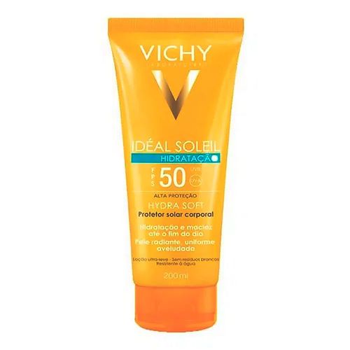 Protetor Solar Corporal Vichy Idéal Soleil Hydrasoft FPS50 200ml