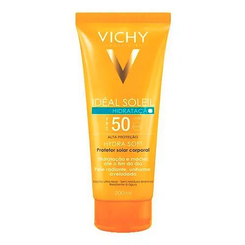 Protetor Solar Corporal Vichy Fps 50 Idéal Soleil Hydrasoft 200Ml
