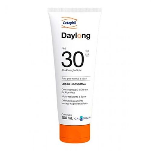 Protetor Solar Daylong Lipossomal Loção Cetaphil FPS 30 - 100ml Protetor Solar Daylong Lipossomal Loção Cetaphil FPS 30 - 100ml
