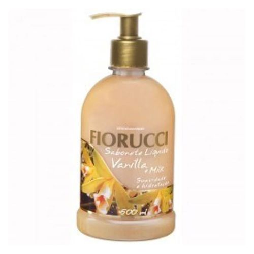 Sabonete Líquido Fiorucci Vanilla e Milk 500ml Sabonete Líquido Fiorucci Vanilla e Milk 500ml