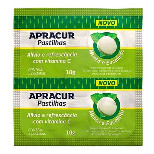 Apracur Mel e Eucalipto 5 Sachês Apracur Mel e Eucalipto 5 Sachês
