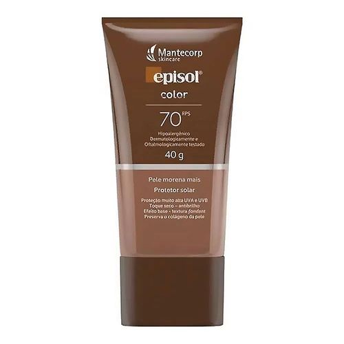 Protetor Solar Episol Color Pele Morena Mais FPS70 40g Protetor Solar Episol Color Pele Morena Mais FPS70 40g