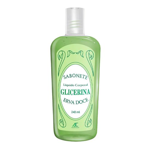 Sabonete Líquido Glicerina Augusto Caldas Erva Doce 240ml Sabonete Líquido Glicerina Augusto Caldas Erva Doce 240ml