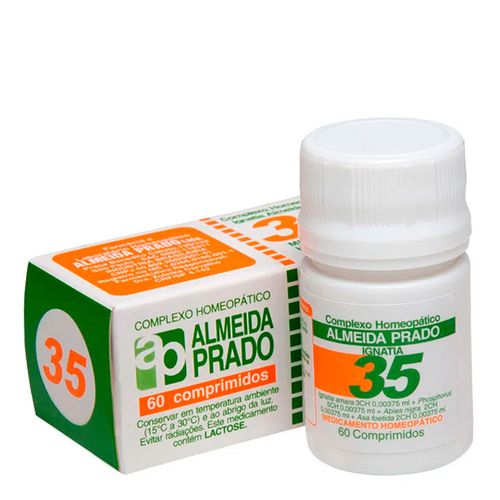 Complexo Homeopático Almeida Prado 35 60 Comprimidos