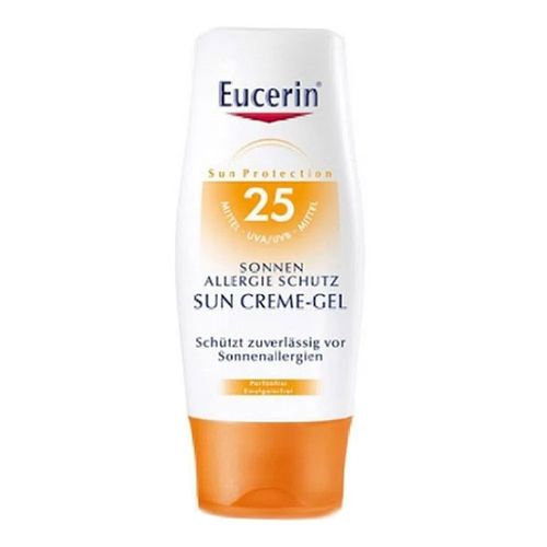 Protetor Solar Eucerin Sun Creme Gel FPS 25 150g Protetor Solar Eucerin Sun Creme Gel FPS 25 150g