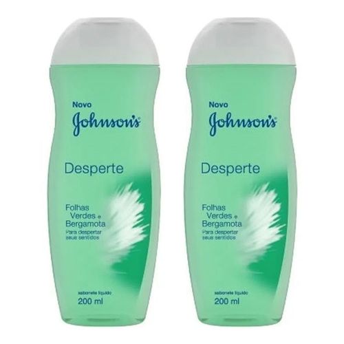 Sabonete Líquido Johnson´s Desperte 200ml 2 unidades Sabonete Líquido Johnson´s Desperte 200ml 2 unidades