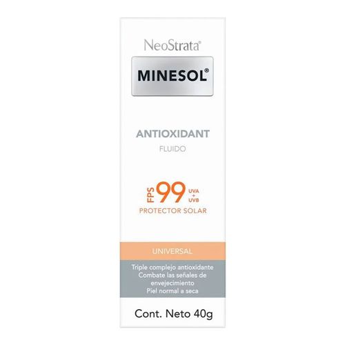 Protetor Solar Facial Antioxidante Neostrata Minesol Fps99 40ml Protetor Solar Facial Antioxidante Neostrata Minesol Fps99 40ml