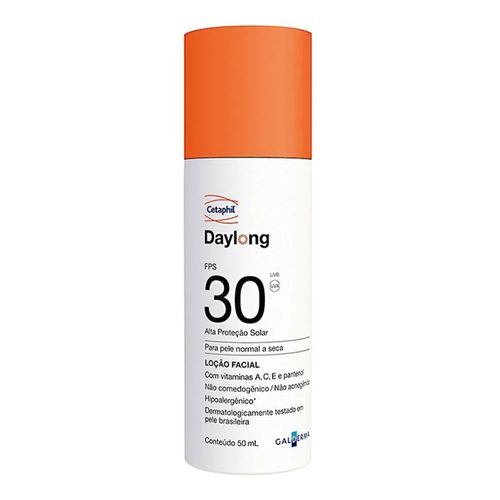Protetor Solar Facial Cetaphil Daylong Loção FPS 30 50ml Protetor Solar Facial Cetaphil Daylong Loção FPS 30 50ml
