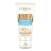Protetor Solar Facial com Cor L'Oréal Expertise Toque Limpo FPS 70 50g